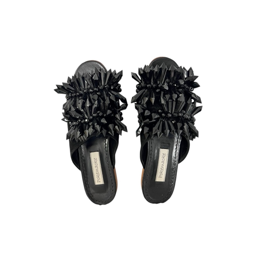 Pokemaoke leather mules  Women's Sandals